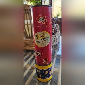 Antique TOY STEVEN KALEIDOSCOPE MILLIONS OF DESIGNS Steven Mfg Co. St. Louis, MO